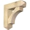 Ekena Millwork Westlake Arts and Crafts Rough Sawn Bracket w/ Offset Brace, Douglas Fir, 8"W x 28"D x 28"H BKT0806X28X28WTL03RDF - alternate 1
